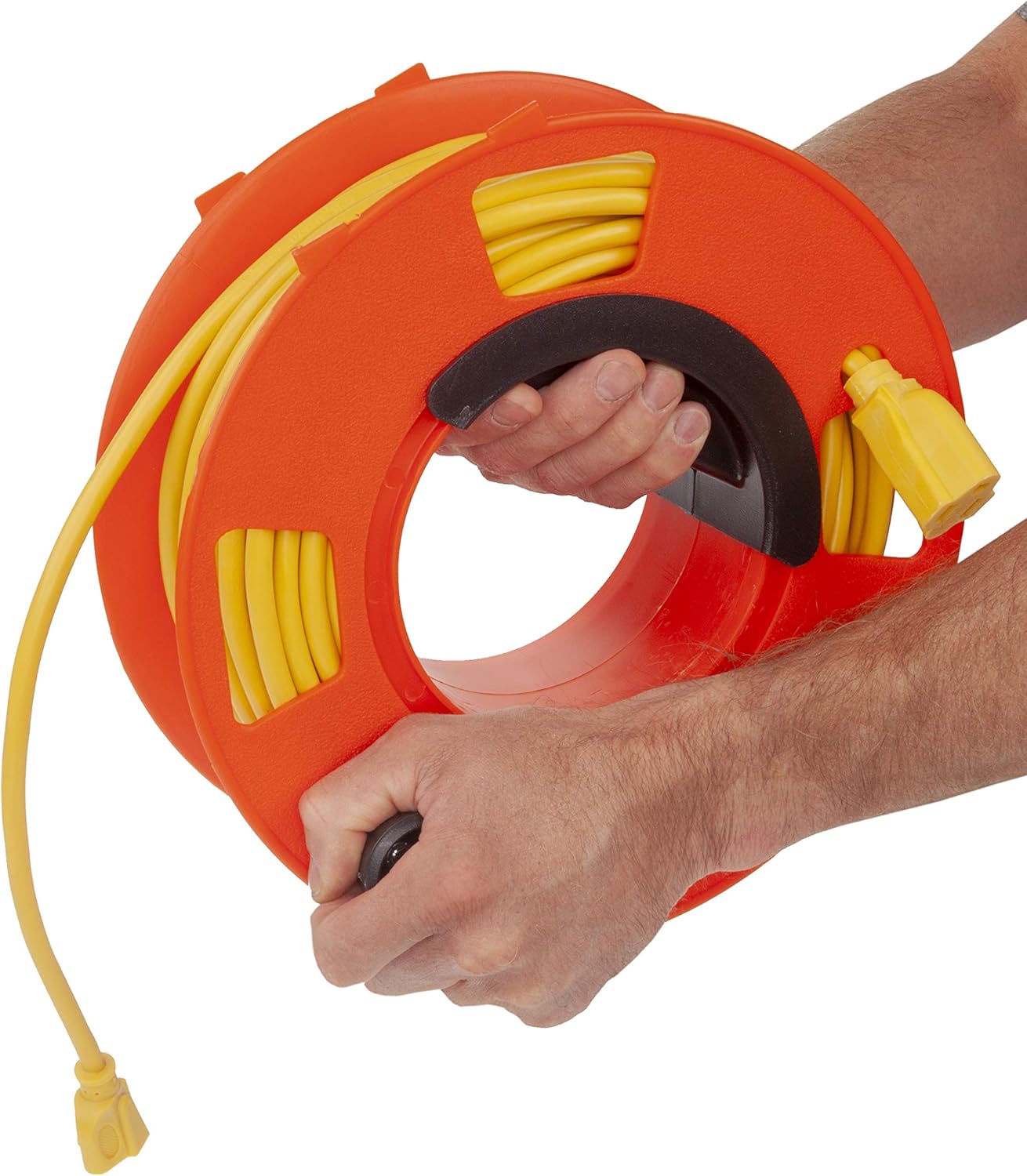 Bayco KW-110 Cord Reel, Orange - Image 2